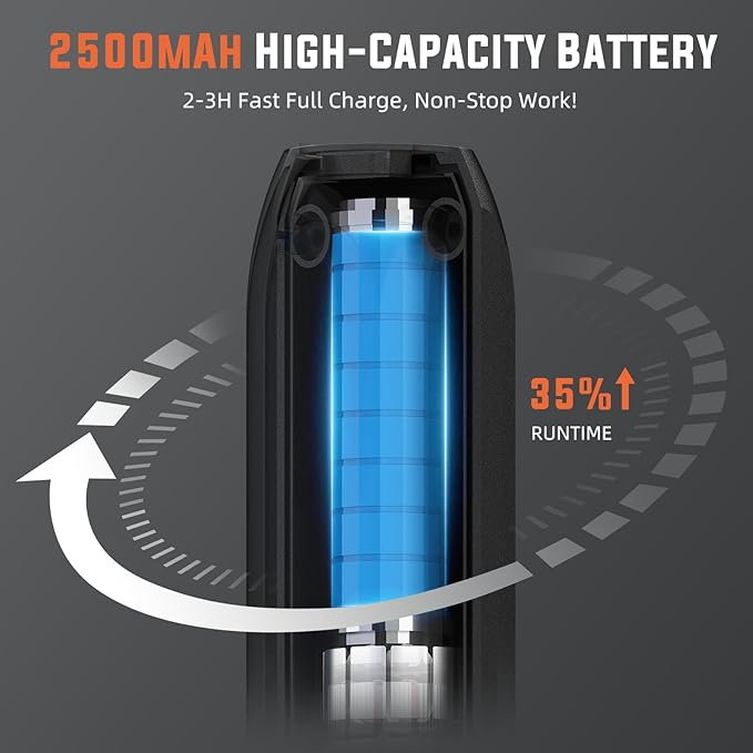 Katerk Mini Cordless 3.7V Rotary Tool Kit, 5-Speed with 70 Accessories – Sanding, Engraving, Polishing, Drilling