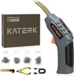 Katerk Cordless Plastic Welder with 400 Staples, 3-Temp Settings, USB Rechargeable