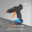 Katerk 12V Cordless Hot Glue Gun – 10 Glue Sticks, Drip-Free, Fast Heating, Rechargeable