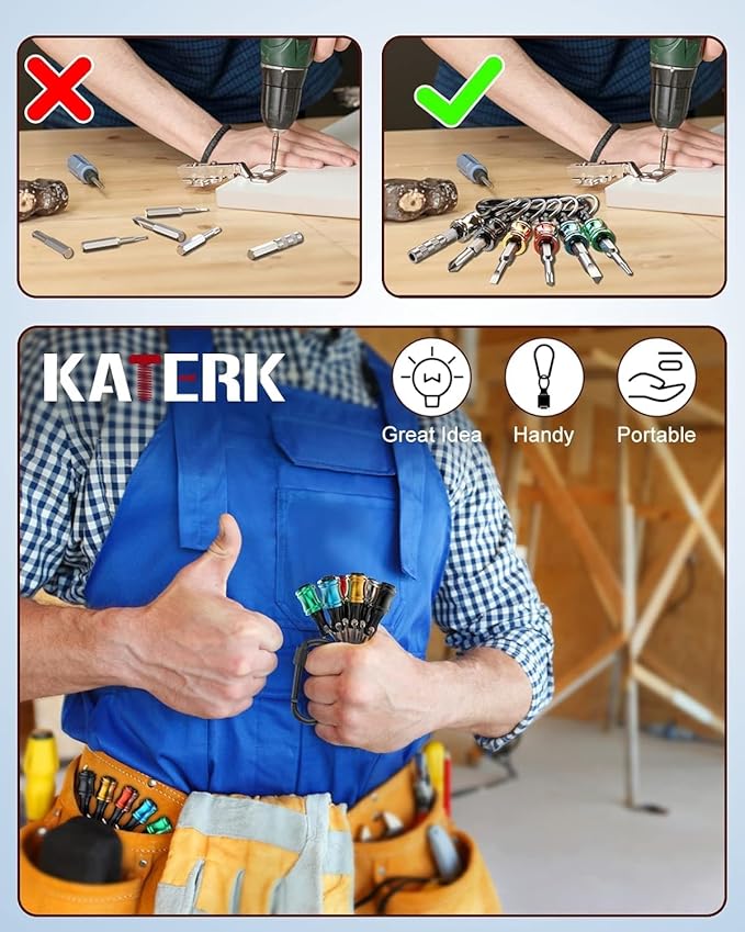 Katerk 6PCS 1/4